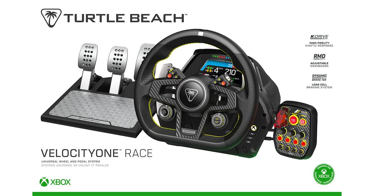 VelocityOne Race fra Turtle Beach kommer med fuld fart! – 2024