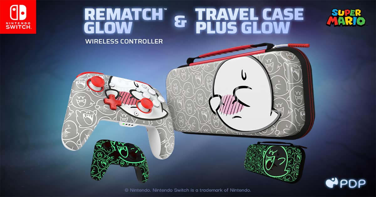 PDP med helt nye REMATCH GLOW controllere til Nintendo Switch