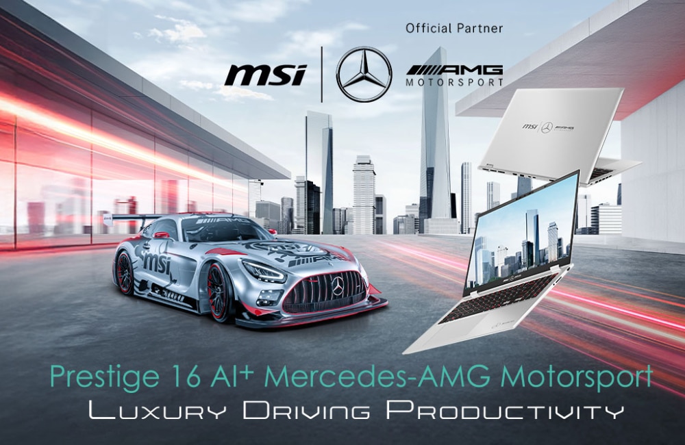 MSI indgår prestigefyldt samarbejde med Mercedes AMG